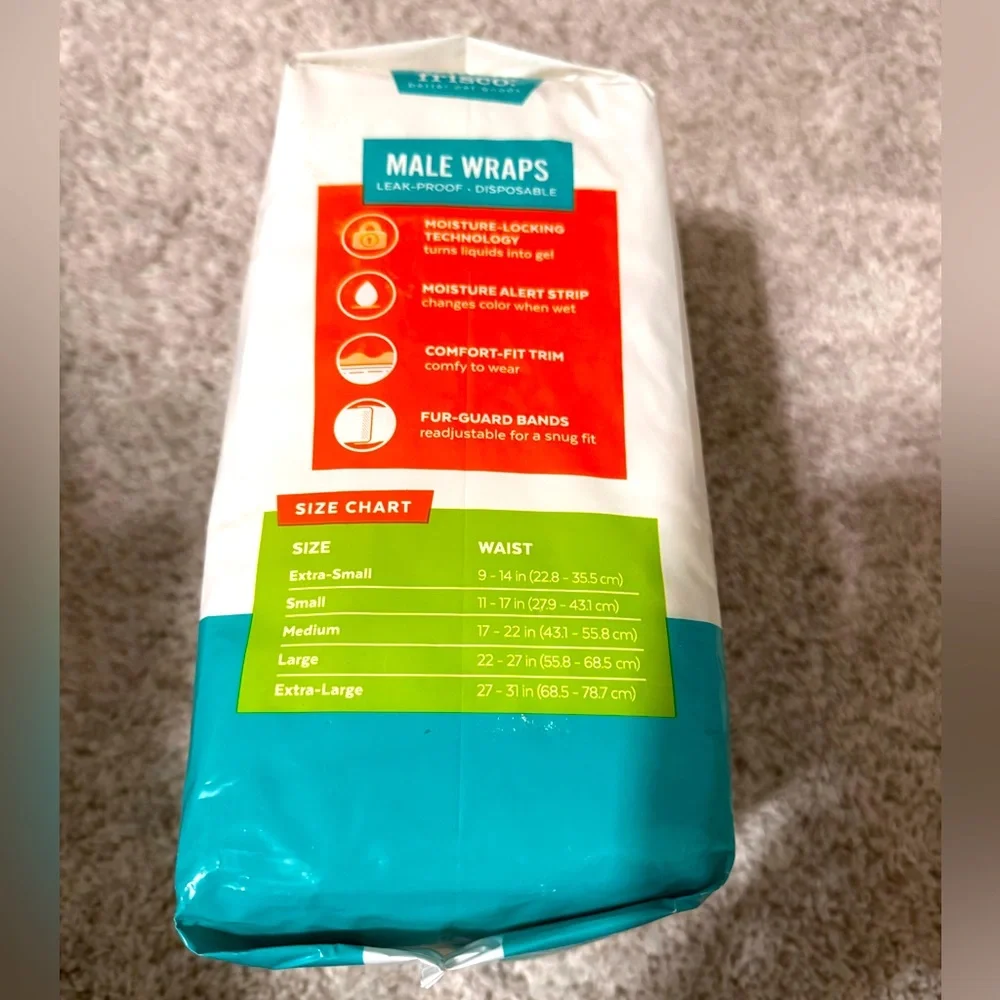 Male dog disposable wraps